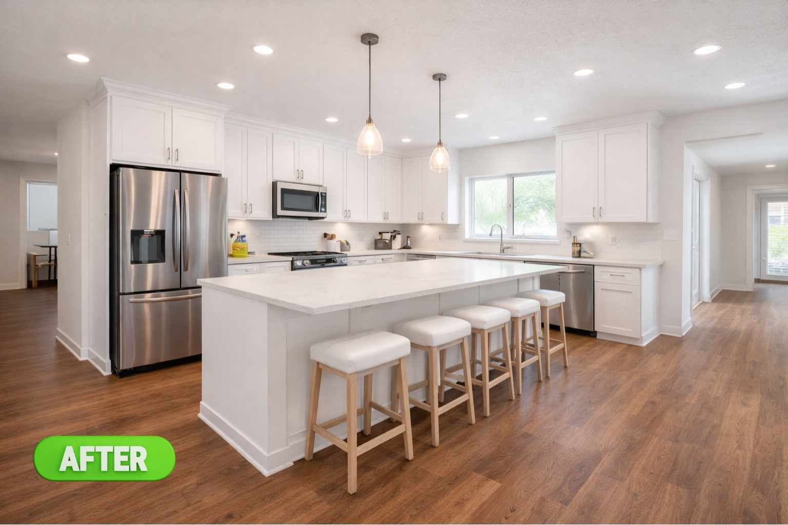 Modern open concept kitchen after complete renovation
by Spring Kitchen Pros in Gleannloch Farms Spring TX