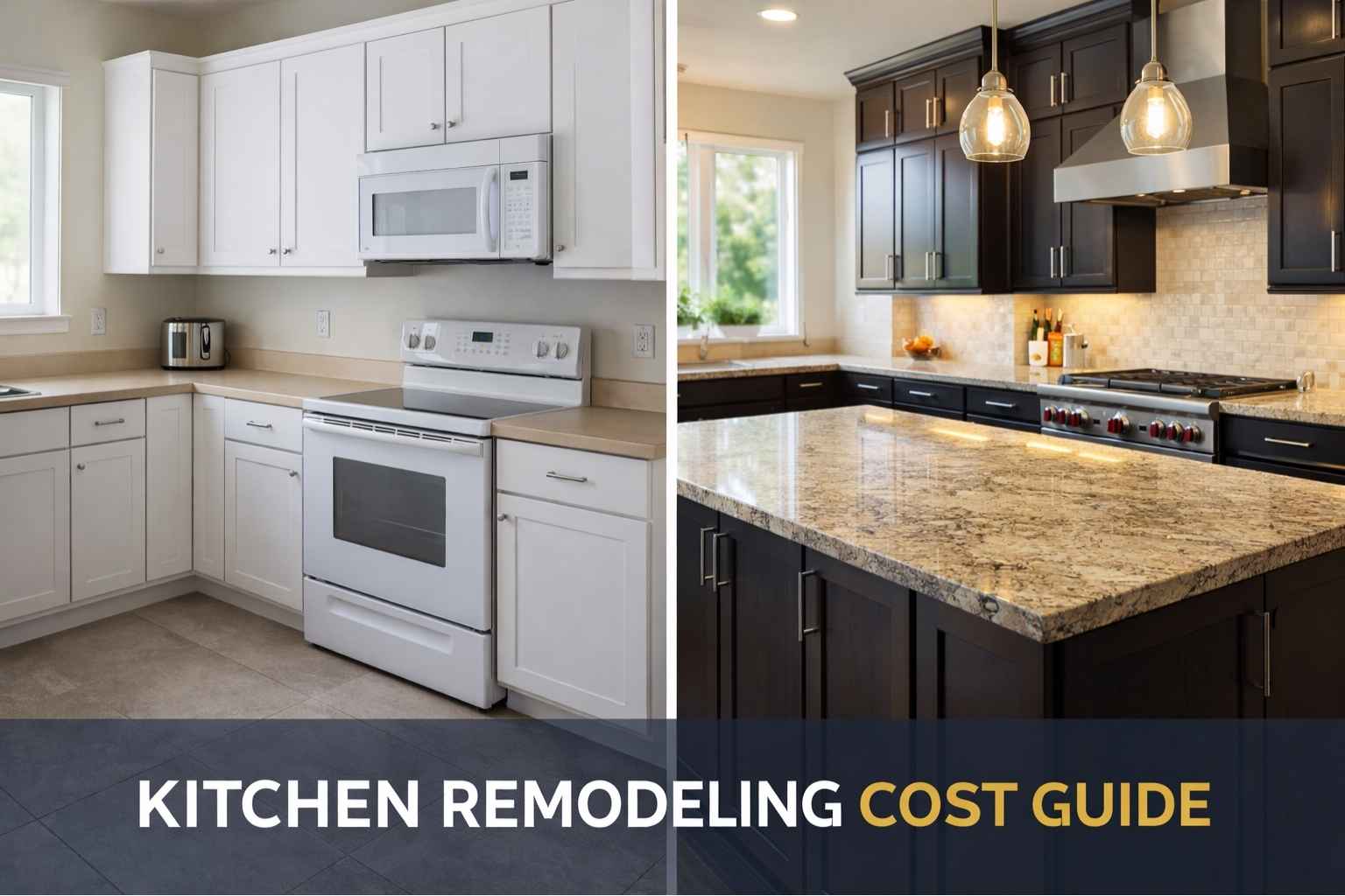 Kitchen remodeling cost breakdown for "How Much Does Kitchen Remodeling Cost"
