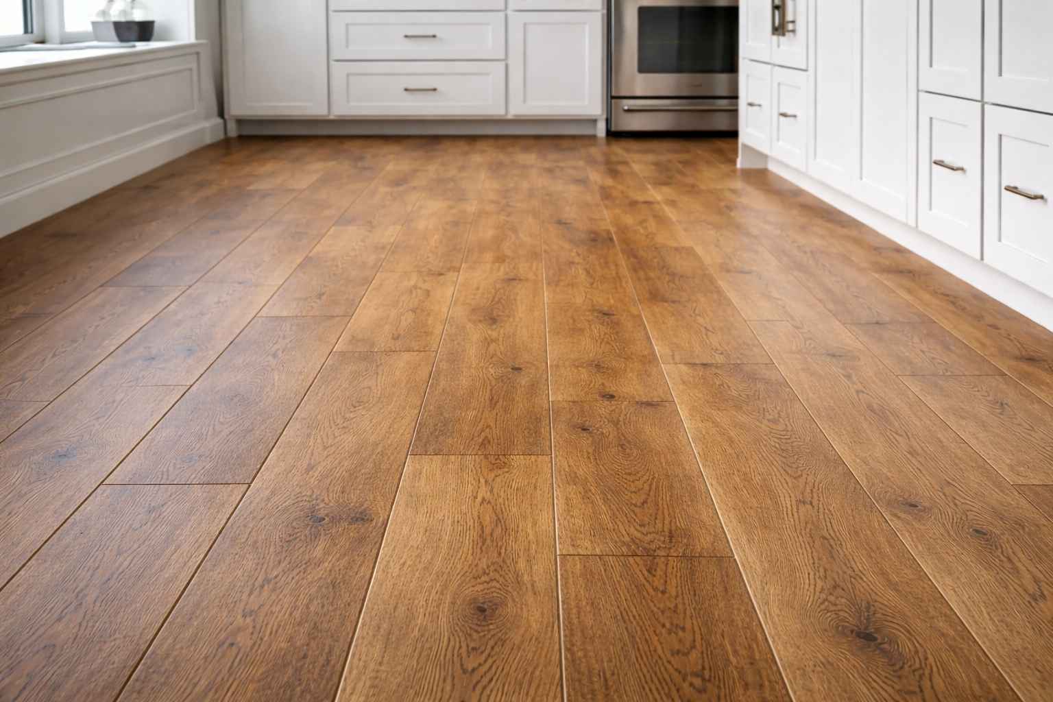 Kitchen Remodeling in Cypress, TX 4 Porcelain tile flooring installed in a kitchen remodel in Spring TX
